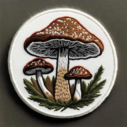 Rubbyoo Embroidery Kit - Mushroom