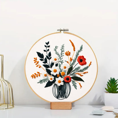 Rubbyoo Embroidery Kit - Plants