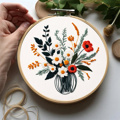 Rubbyoo Embroidery Kit - Plants