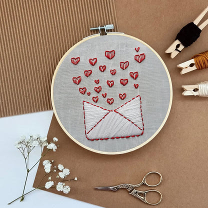 Rubbyoo Embroidery Kit - Love Letters