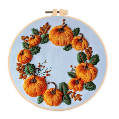 Rubbyoo Embroidery Kit - Original Pumpkin