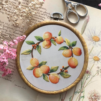 Rubbyoo Embroidery Kit - Peachy
