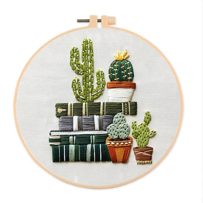 Rubbyoo Embroidery Kit - Book Lovers Gift