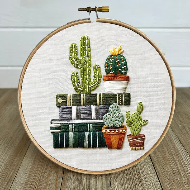 Rubbyoo Embroidery Kit - Book Lovers Gift