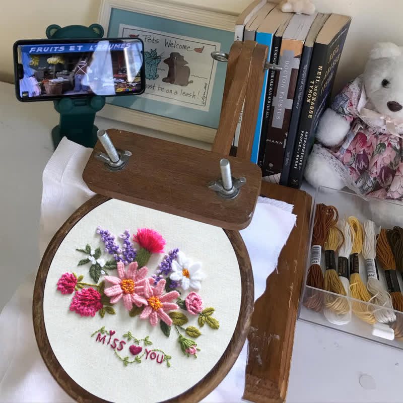 Rubbyoo Embroidery Kit - Miss You