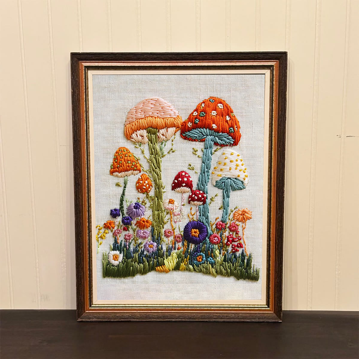 Rubbyoo Embroidery Kit- Mushroom Plant 2