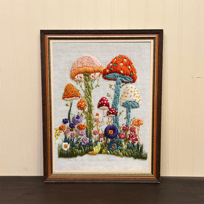 Rubbyoo Embroidery Kit- Mushroom Plant 2