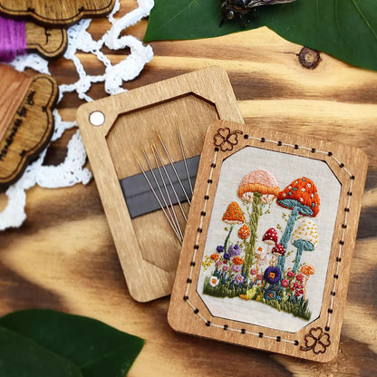 Rubbyoo Embroidery Kit- Mushroom Plant 2