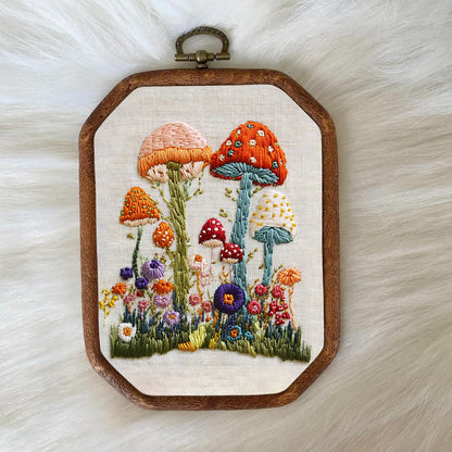 Rubbyoo Embroidery Kit- Mushroom Plant 2
