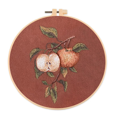 Rubbyoo Embroidery Kit-  Apple