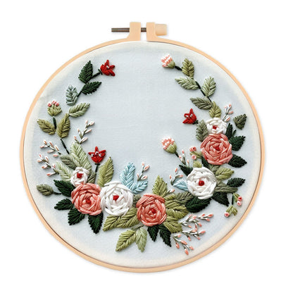 Rubbyoo Embroidery Kit- Christmas Winter Garland