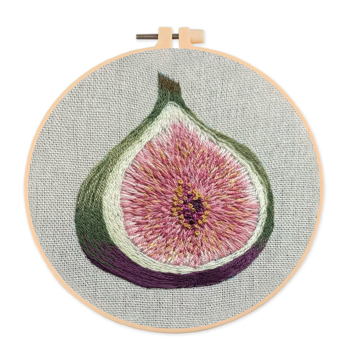 Rubbyoo Embroidery Kit- Fig