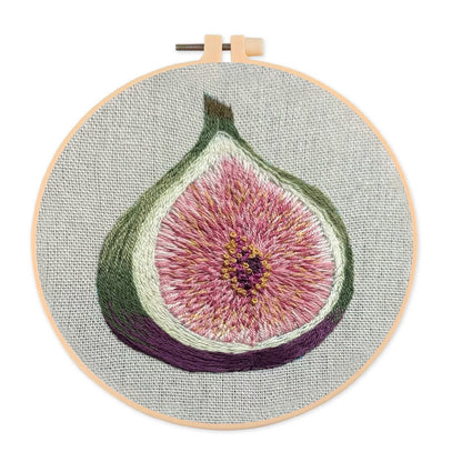 Rubbyoo Embroidery Kit- Fig