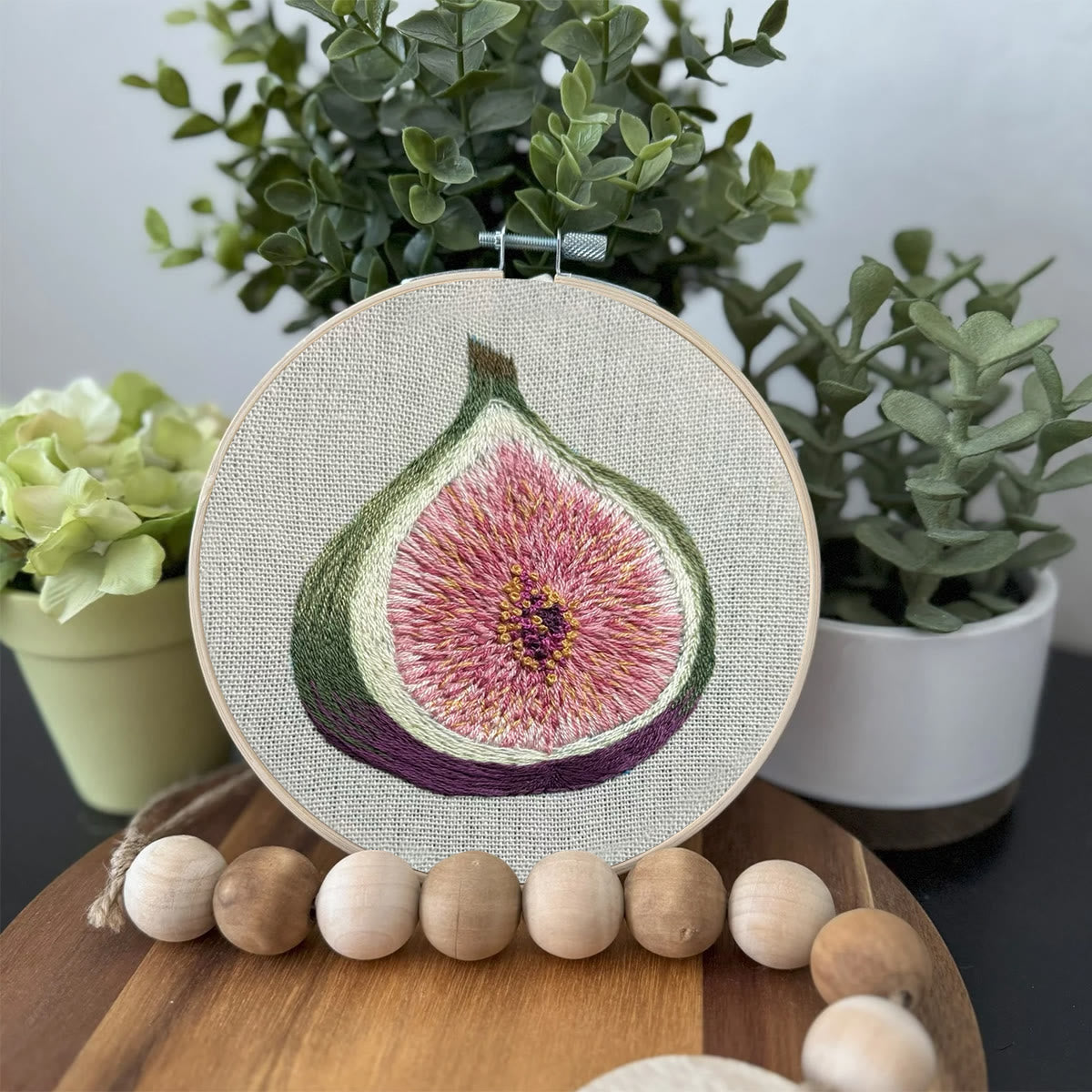 Rubbyoo Embroidery Kit- Fig