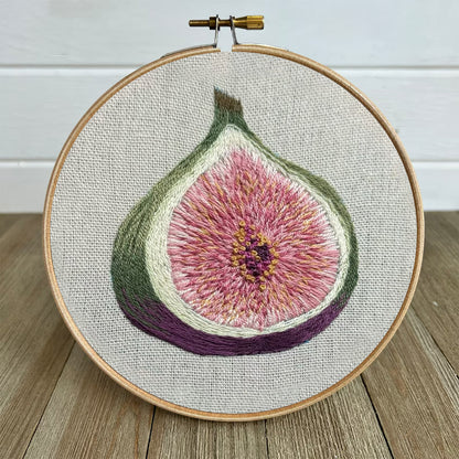 Rubbyoo Embroidery Kit- Fig