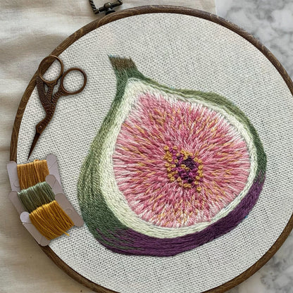 Rubbyoo Embroidery Kit- Fig