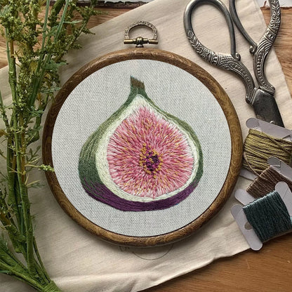 Rubbyoo Embroidery Kit- Fig