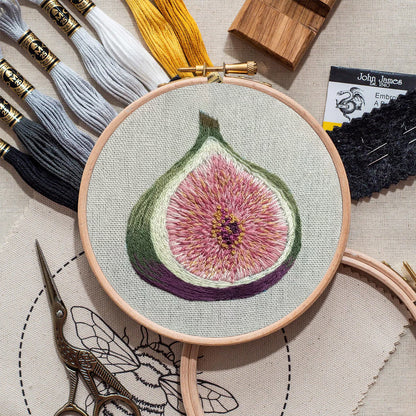 Rubbyoo Embroidery Kit- Fig