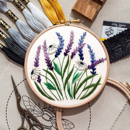 Rubbyoo Embroidery Kit - Floral Diy Craft Kits