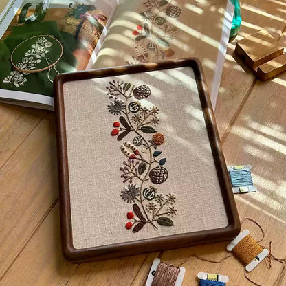Decorative Painting Embroidery - Wild Flowers Beginner Friendly Embroidery