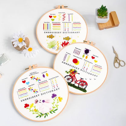 1Pack Embroidery Starter Kit For Adults