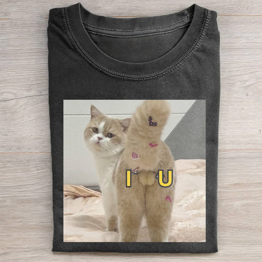 CAT MEME MOOD ICON T-SHIRT