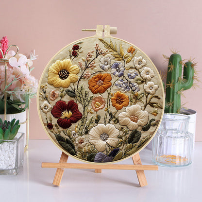 Wildflower Meadow Embroidery Kit