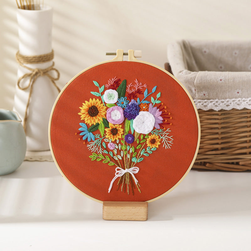 Bouquet - Themed DIY Embroidery Kits