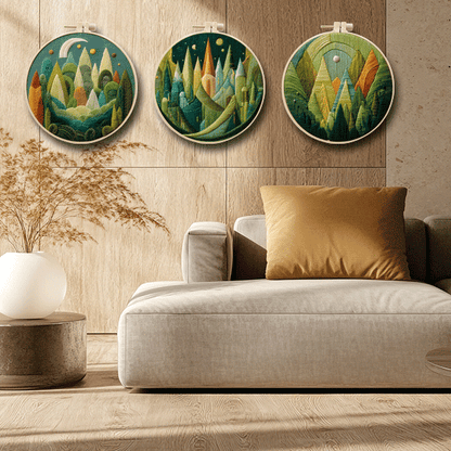 Enchanted Forest Embroidery Kit