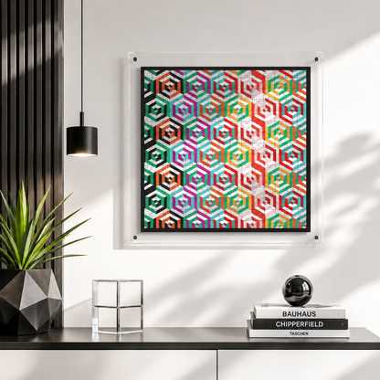 Hangable Acrylic Puzzle | Hexillusion