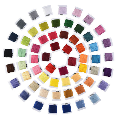 Embroidery Thread Set: Vibrant Colors for Your Creative Projects