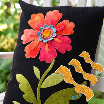 Quilt Applique - Curves Rotary Cutting Templates With Instructions