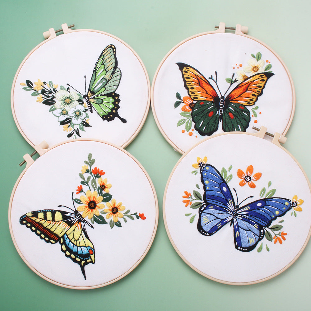 Butterfly Garden - Themed DIY Embroidery Kits