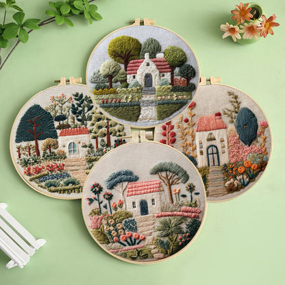 Cottage Hill Embroidery Kit
