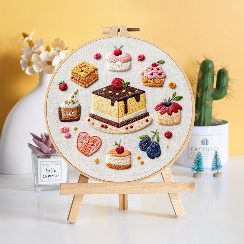 Sweet Treats - Themed DIY Embroidery Kits