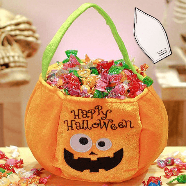 Halloween Trick or Treat Basket Template Set - With Instructions