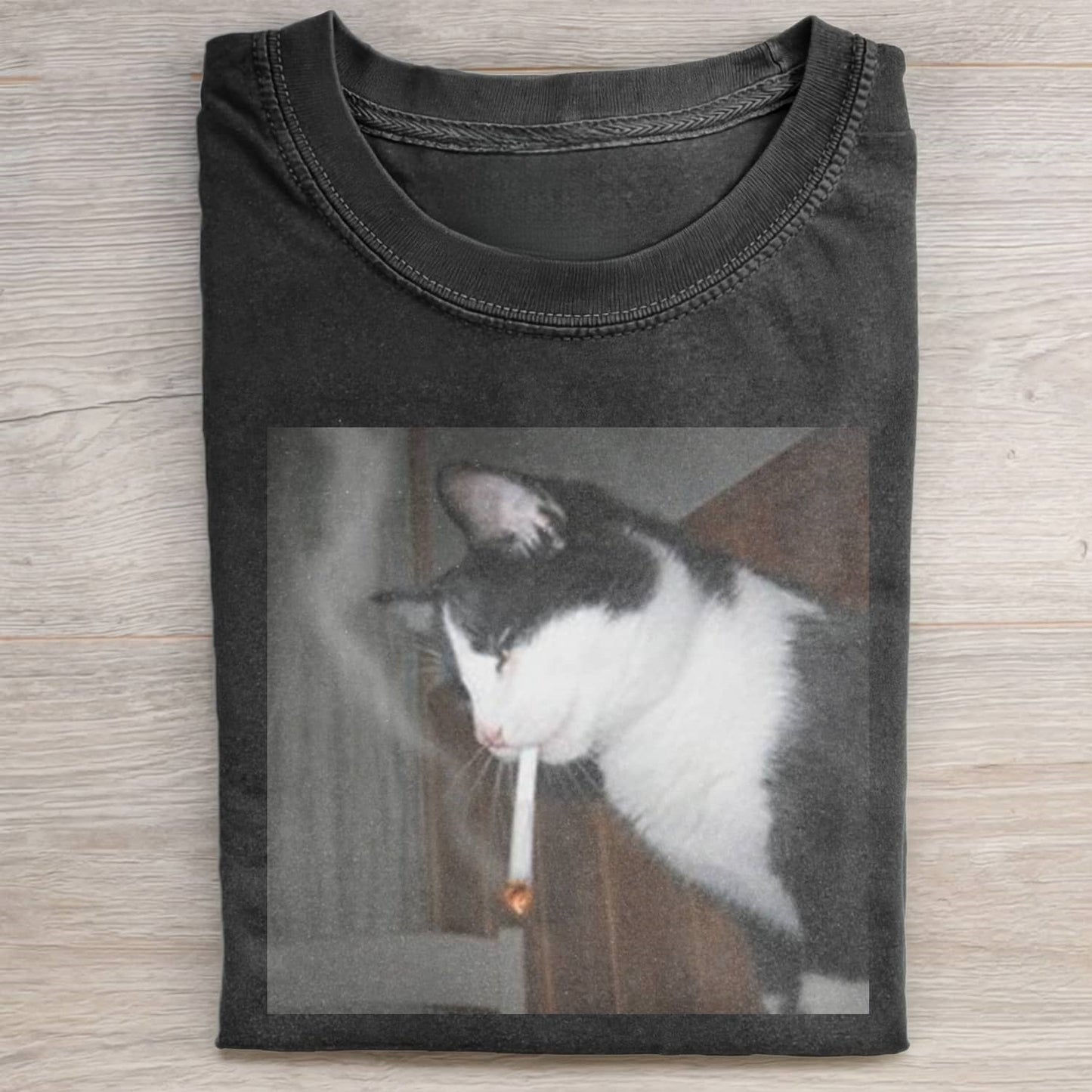 CAT MEME MOOD ICON T-SHIRT