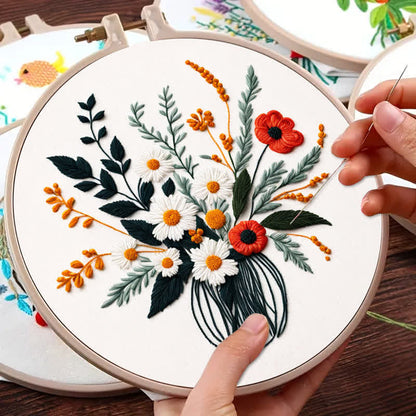 Rubbyoo Embroidery Kit - Plants