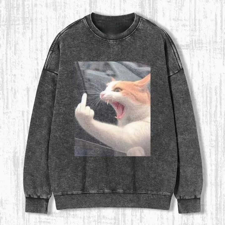 GRUMPY CAT SWEATSHIRTS & HOODIES