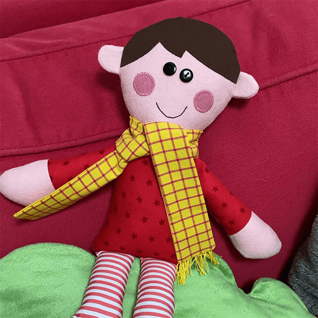 Kristy The Elf Toy Sewing Templates - With Instructions