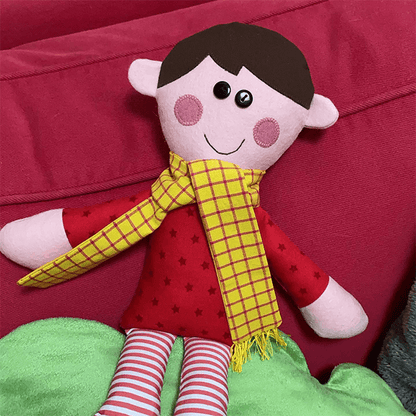 Kristy The Elf Toy Sewing Templates - With Instructions