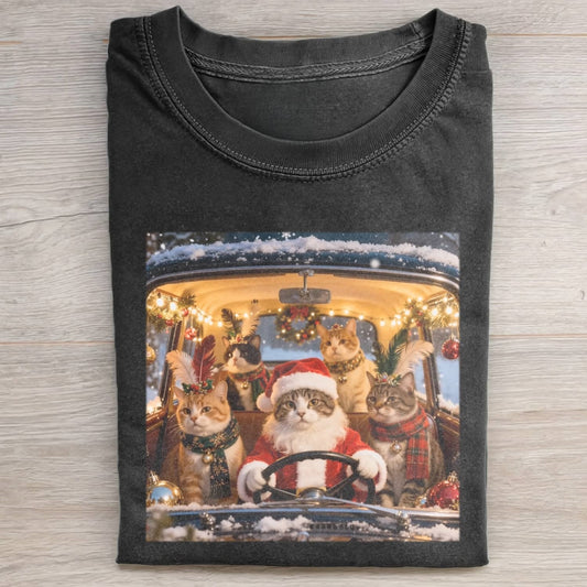 CAT MEME MOOD ICON T-SHIRT