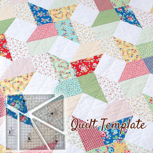 Scrap Crazy Templates Quilt Ruler (With Instructions)