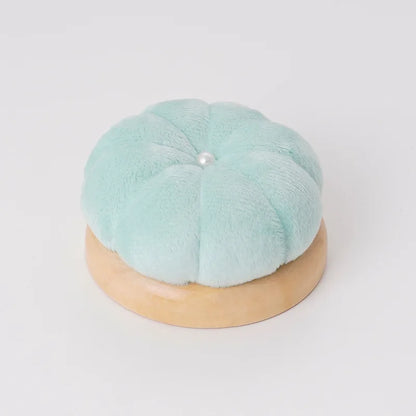 Wooden Pumpkin Pin Cushion