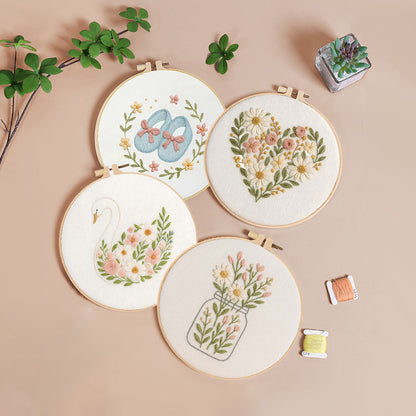 Pastel Serenity Embroidery Kit