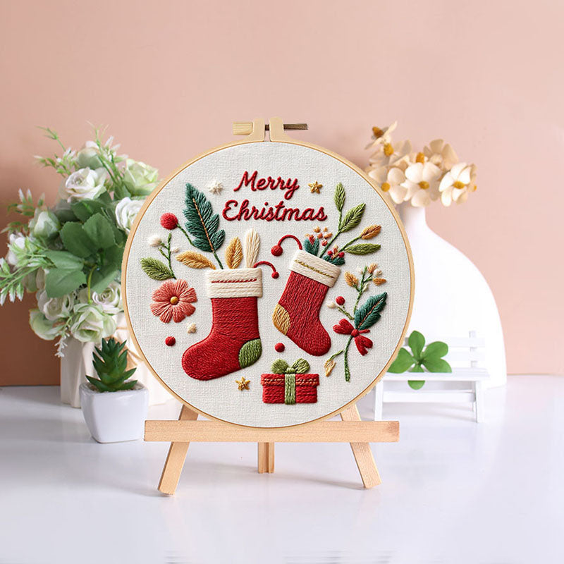 Christmas Cheer - Themed DIY Embroidery Kits