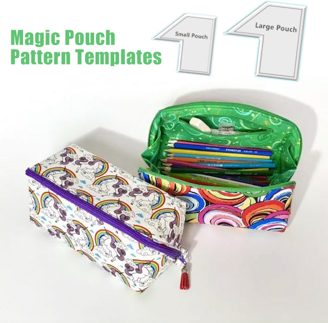 Magic Pouch Pattern Templates (With Instructions)