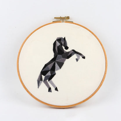 Geometric Animal - Themed DIY Embroidery Kits