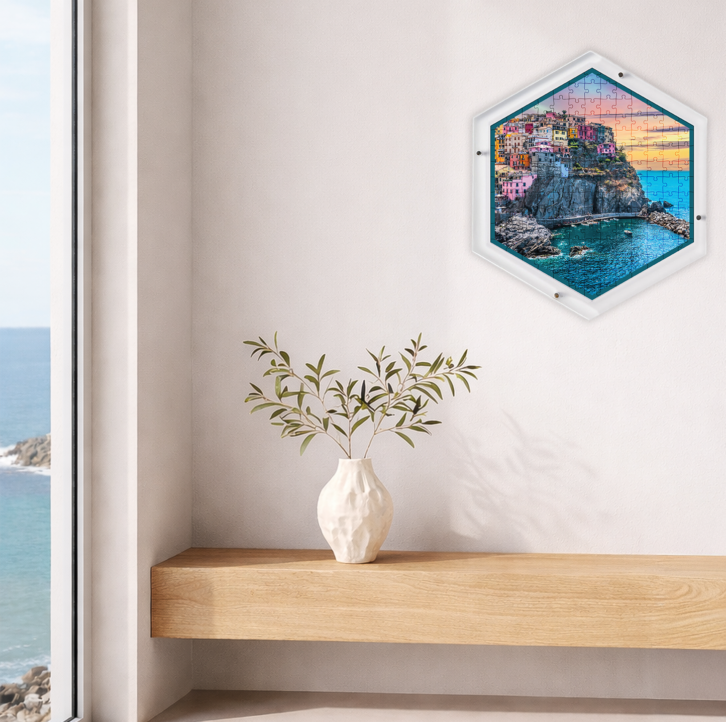Hangable Acrylic Puzzle | Amalfi Escape