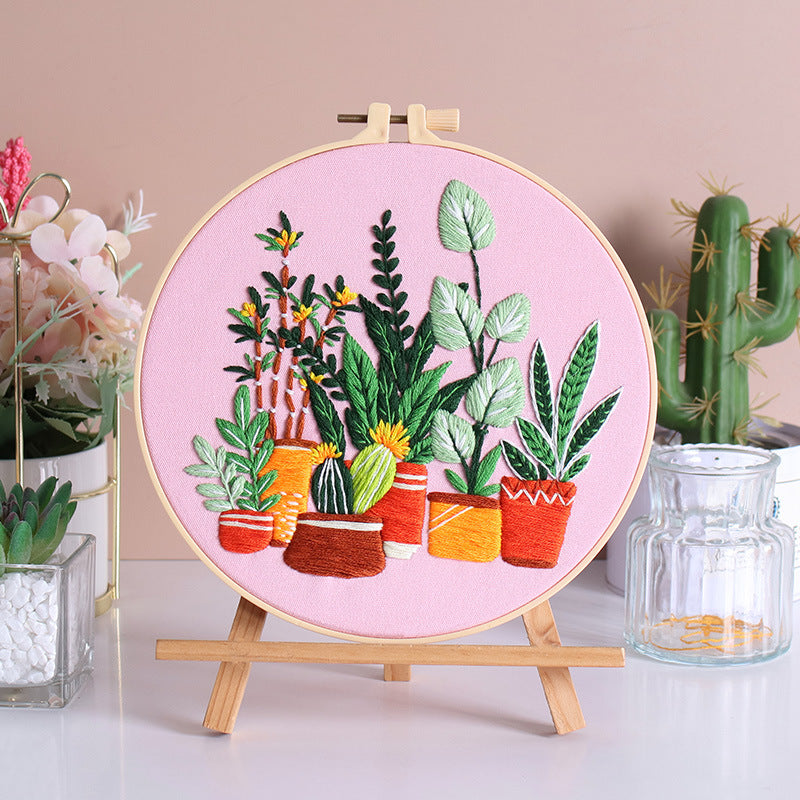 UrCustomHUB "Stitched Garden Dreams" Kit: A Blooming World in Your Hands